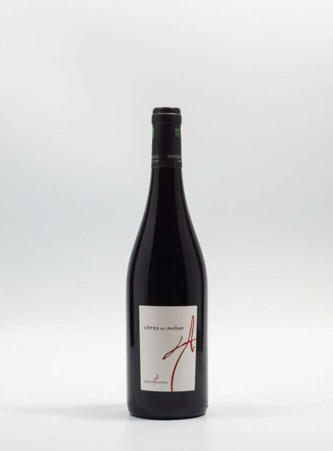 AOP Côtes du Rhône rouge Bio 2019.